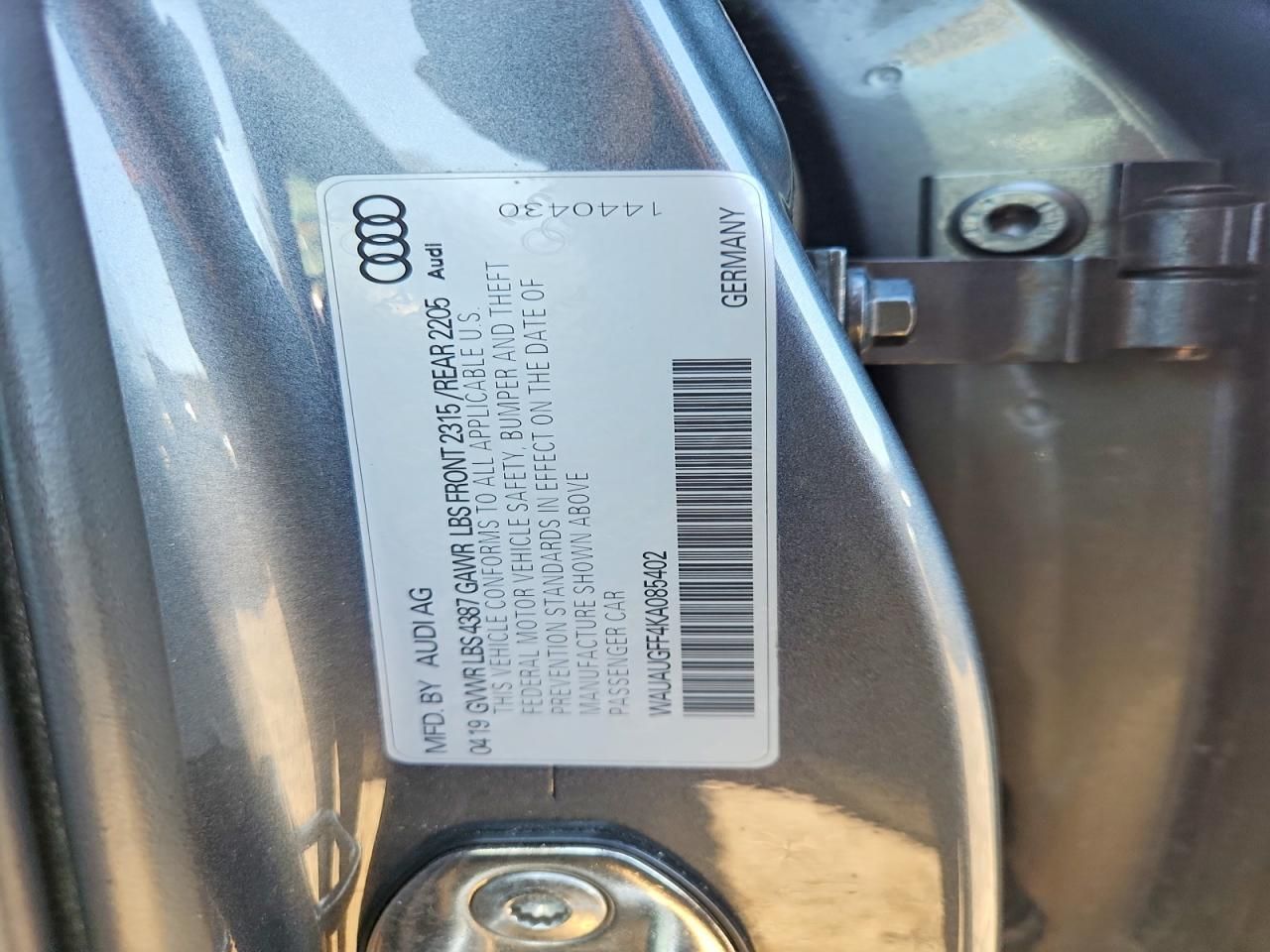 2019 Audi A3 Premium