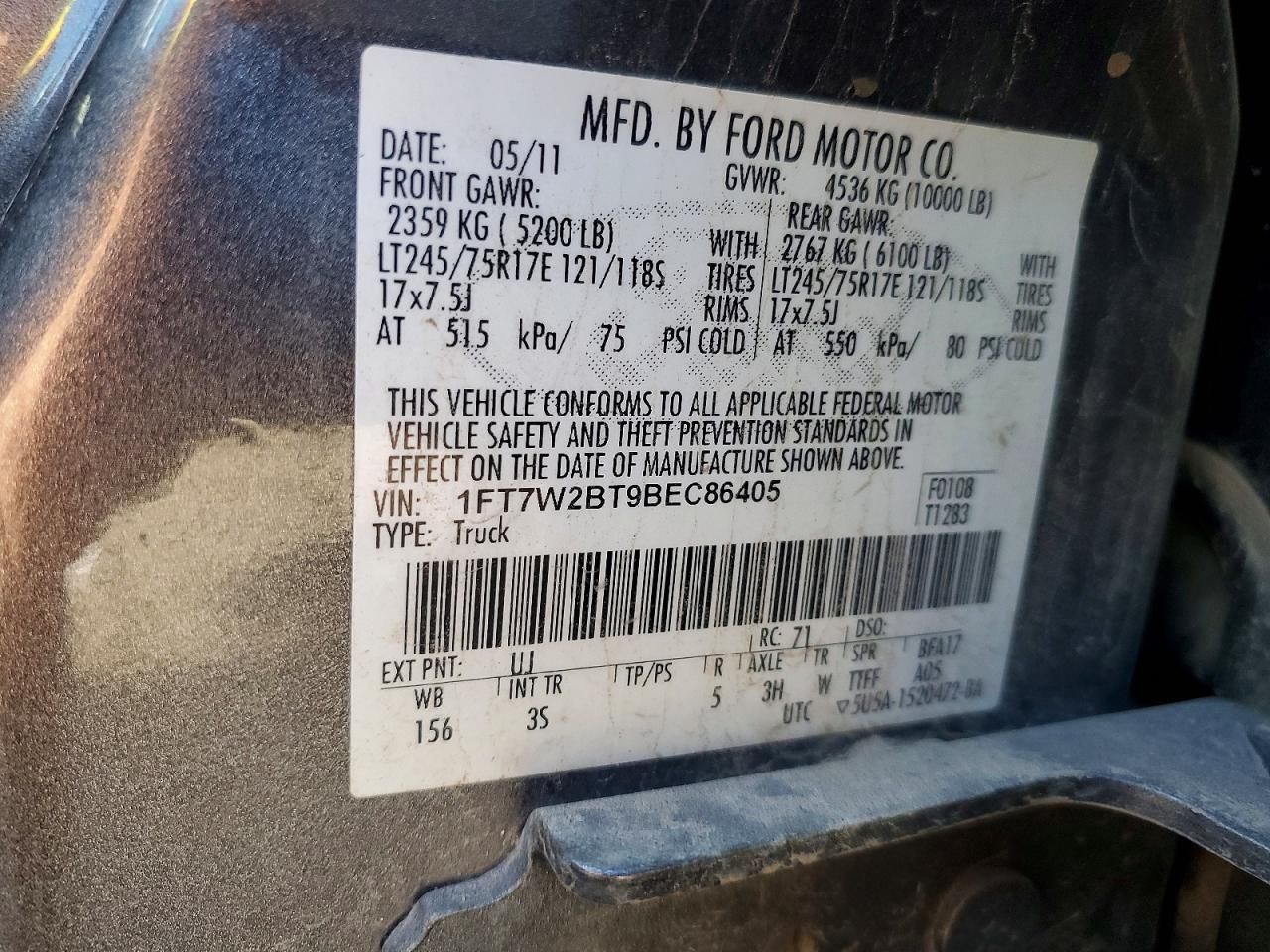 2011 Ford F250 Super Duty