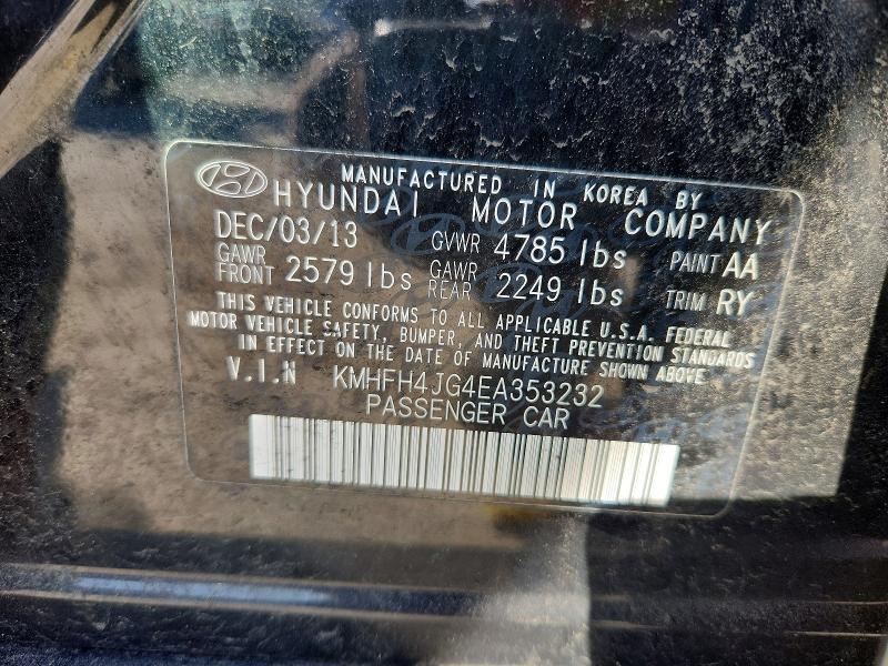 2014 Hyundai Azera gls