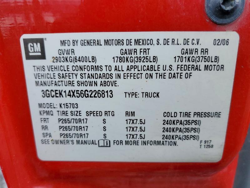 2006 Chevrolet Silverado K1500