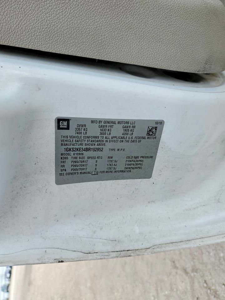 2011 GMC Yukon xl K1500 slt