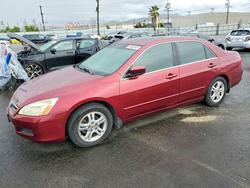 Honda Accord ex salvage cars for sale: 2006 Honda Accord ex