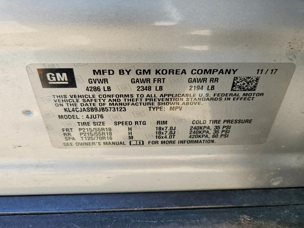2018 Buick Encore Preferred