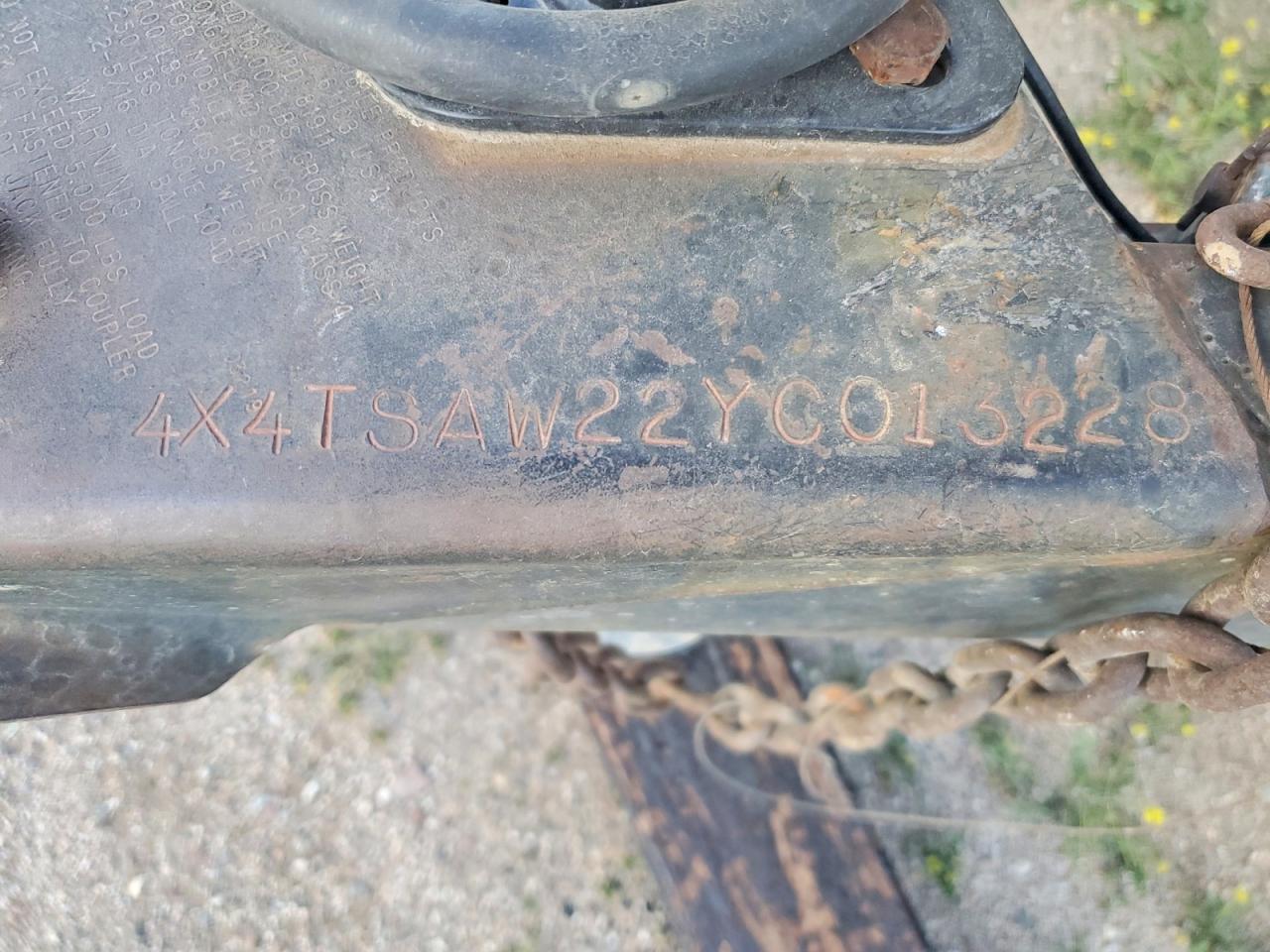2000 Sandpiper Trailer