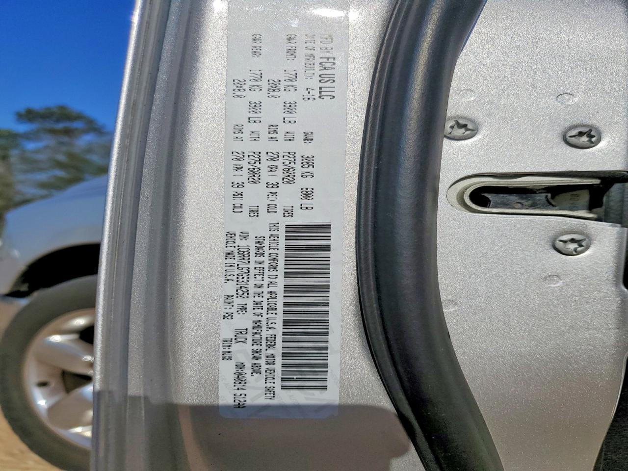 2016 Dodge Ram 1500 slt