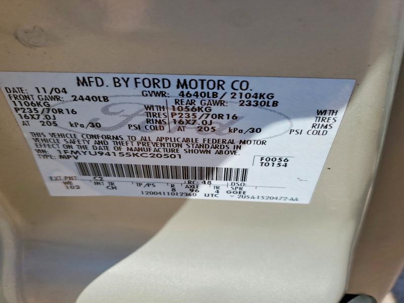 2005 Ford Escape Limited