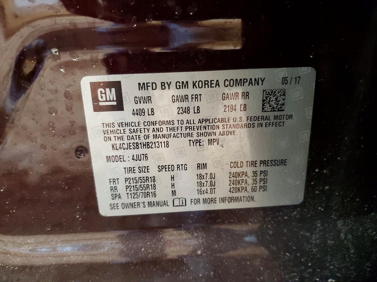 2017 Buick Encore Preferred