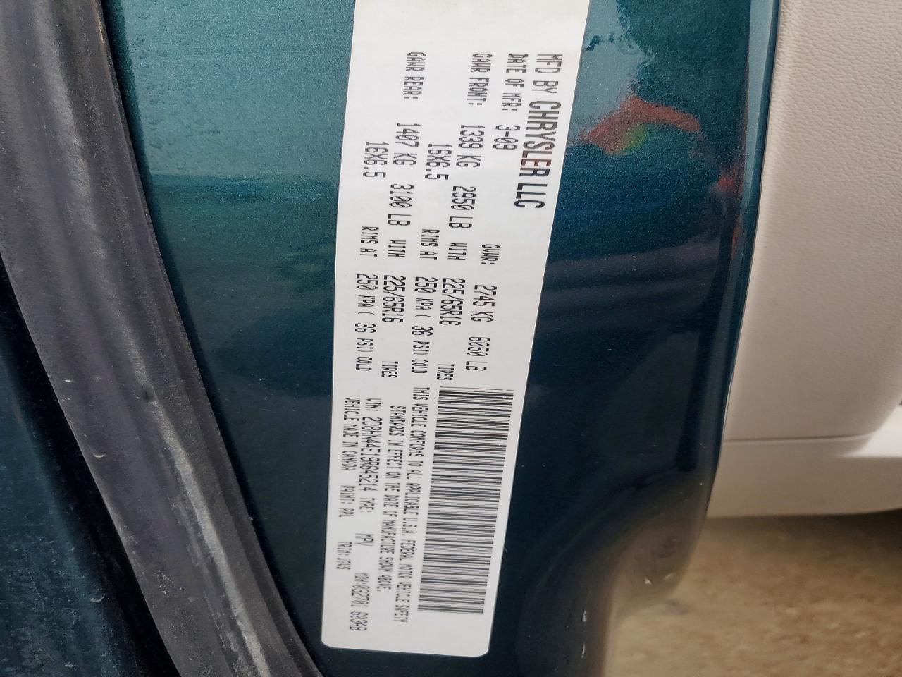 2009 Dodge Grand Caravan se