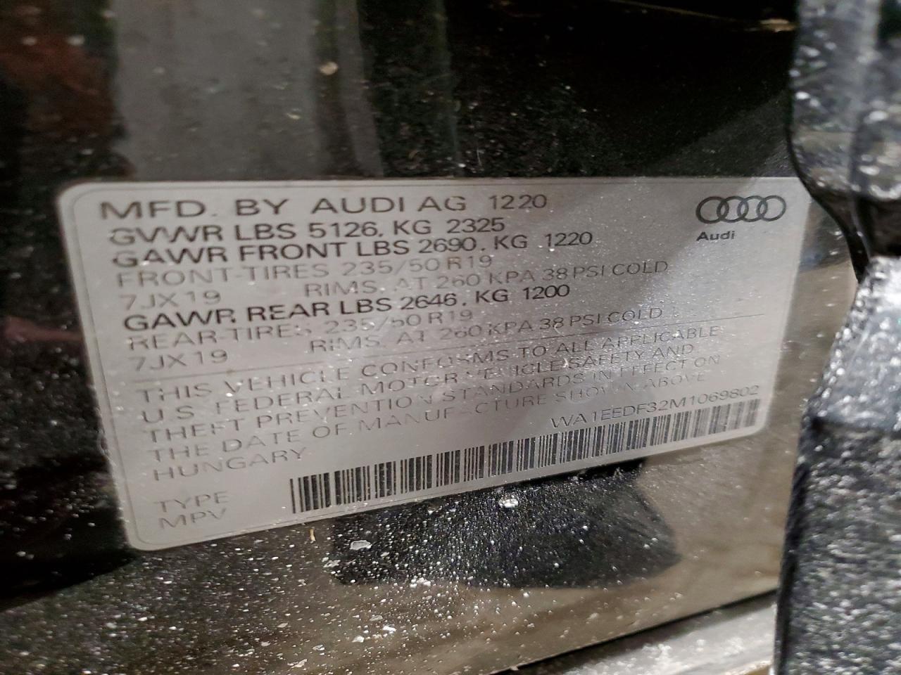 2021 Audi Q3 Premium Plus s Line 45