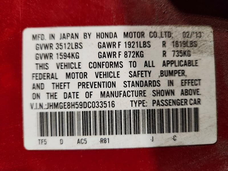 2013 Honda Fit Sport