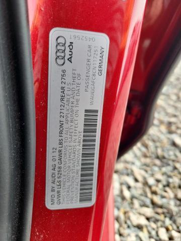 2012 Audi A6 Premium Plus