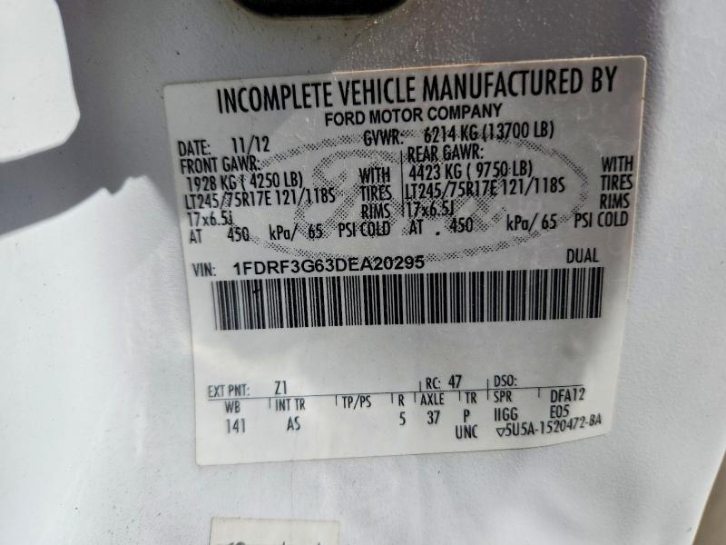 2013 Ford F350 Super Duty BOX Truck
