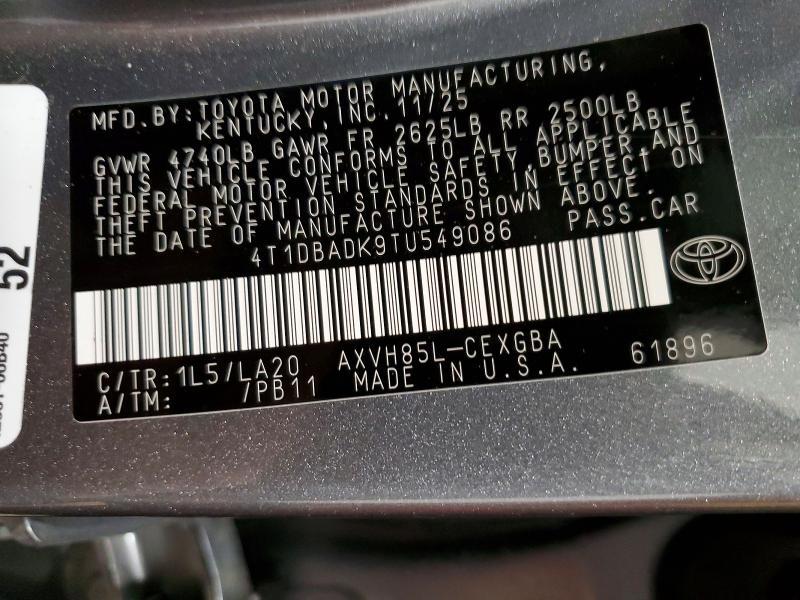 2026 Toyota Camry Night Shade