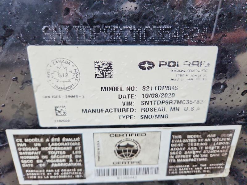 2021 Polaris 850