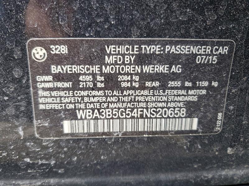 2015 BMW 328 xi Sulev