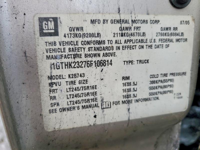 2006 GMC Sierra K2500 Heavy Duty