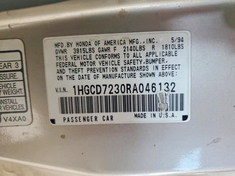 1994 Honda Accord lx