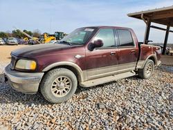 Salvage trucks for sale at Tanner, AL auction: 2002 Ford F150 Supercrew