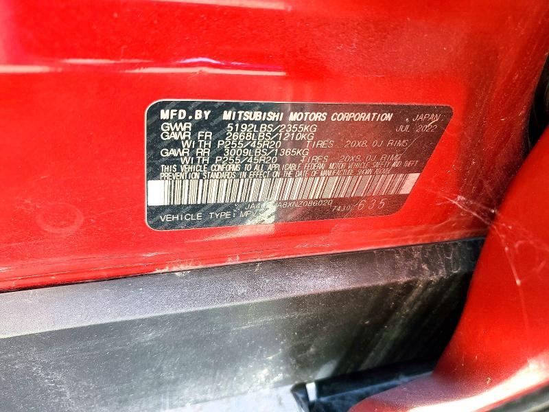 2022 Mitsubishi Outlander se