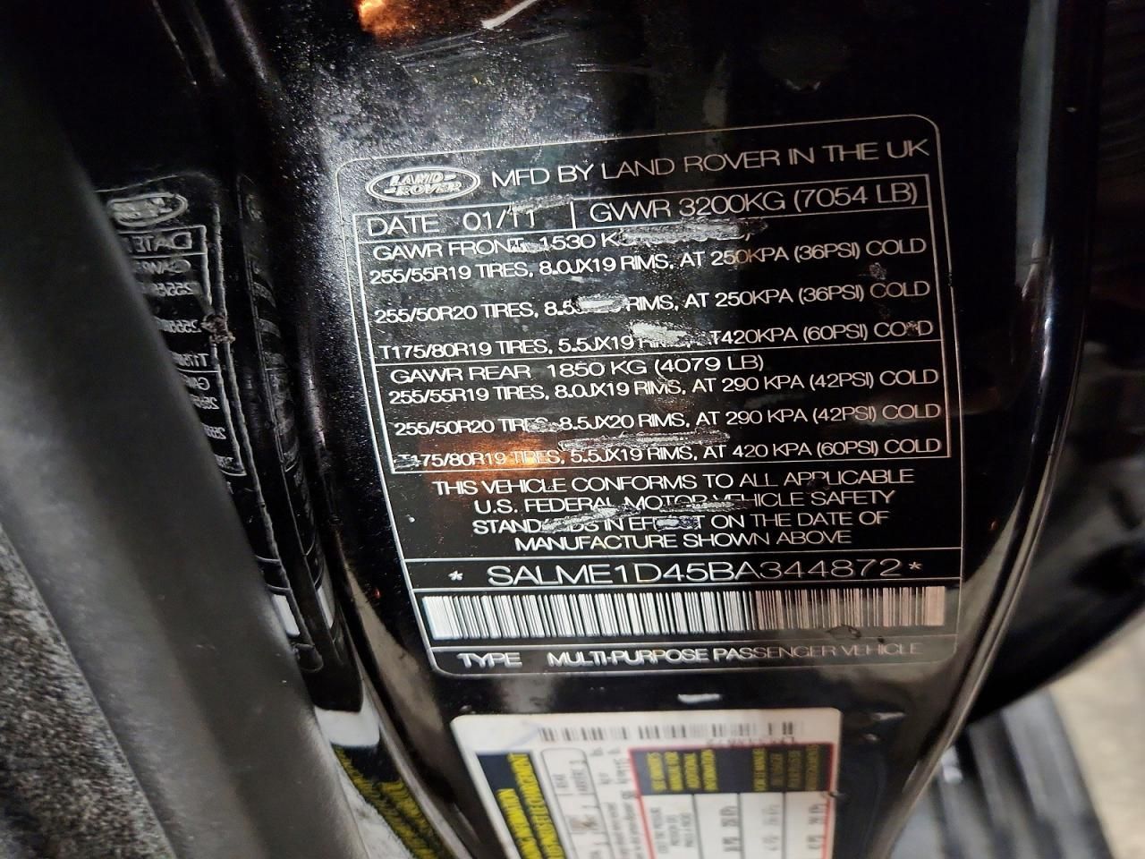 2011 Land Rover Range Rover hse