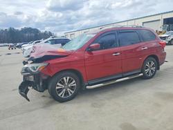 Nissan Pathfinder salvage cars for sale: 2018 Nissan Pathfinder