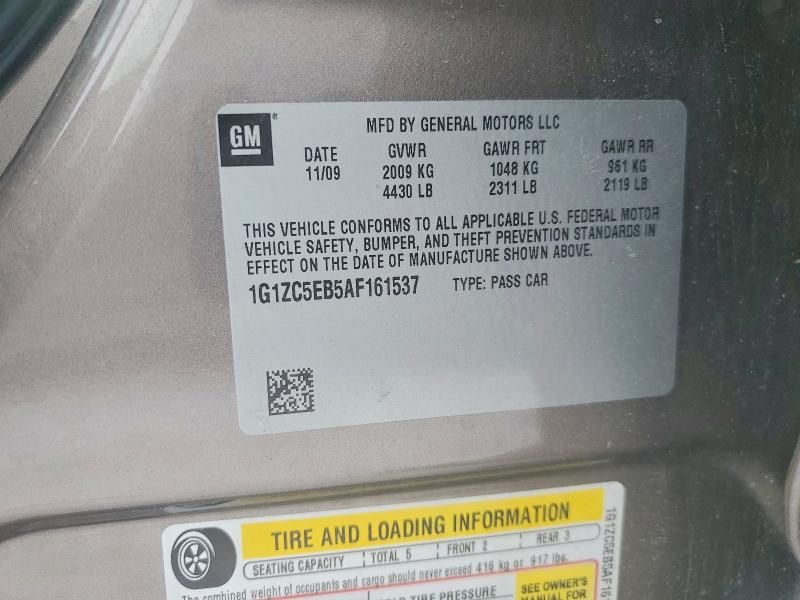 2010 Chevrolet Malibu 1LT