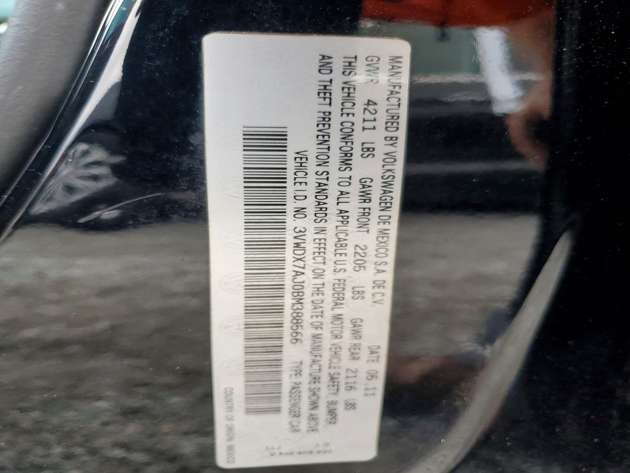 2011 Volkswagen Jetta se