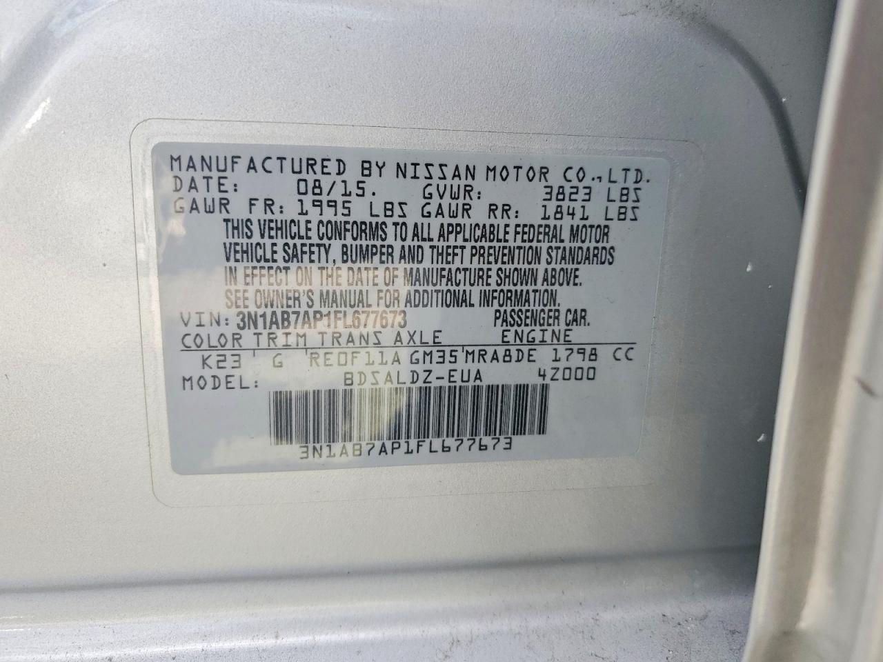 2015 Nissan Sentra