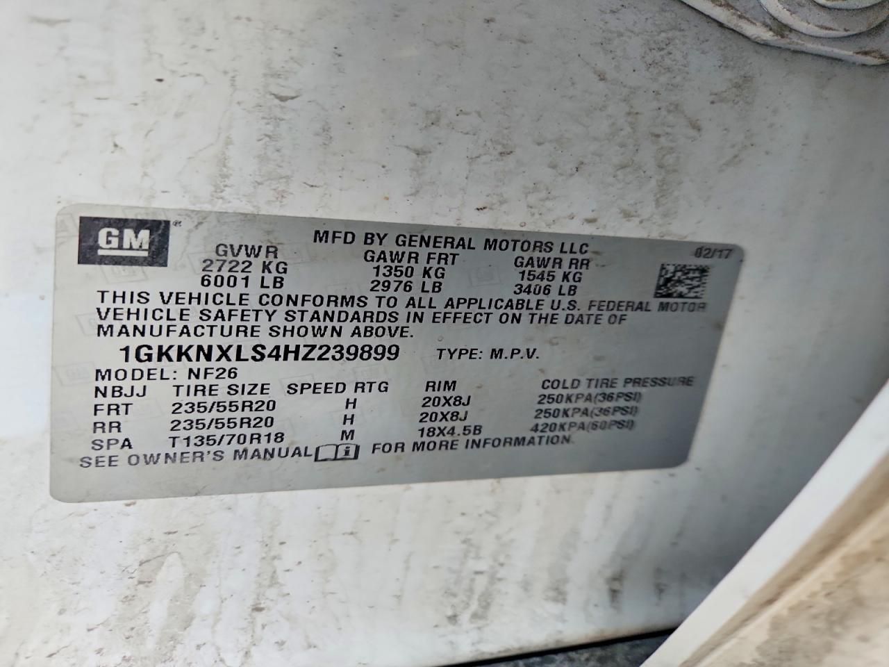 2017 GMC Acadia Denali