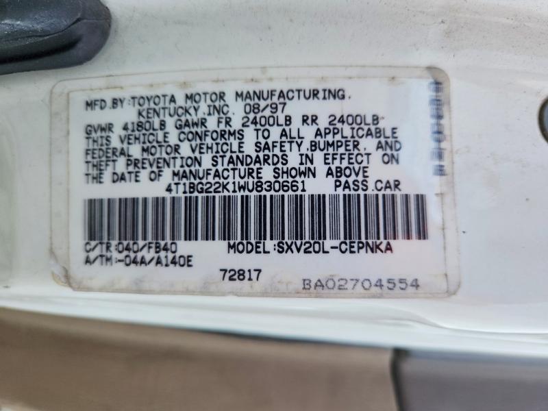 1998 Toyota Camry ce