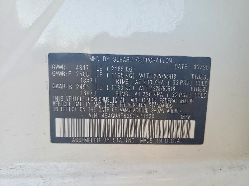 2025 Subaru Crosstrek Sport