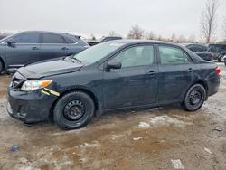 Salvage cars for sale from Copart London, ON: 2011 Toyota Corolla Base