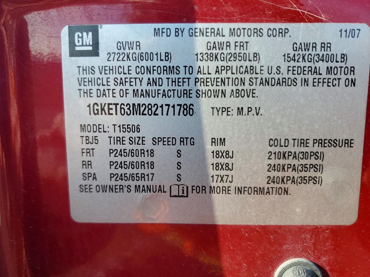 2008 GMC Envoy Denali