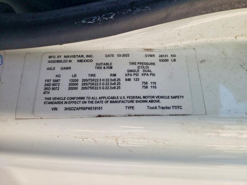 2023 International Lt625 Semi Truck