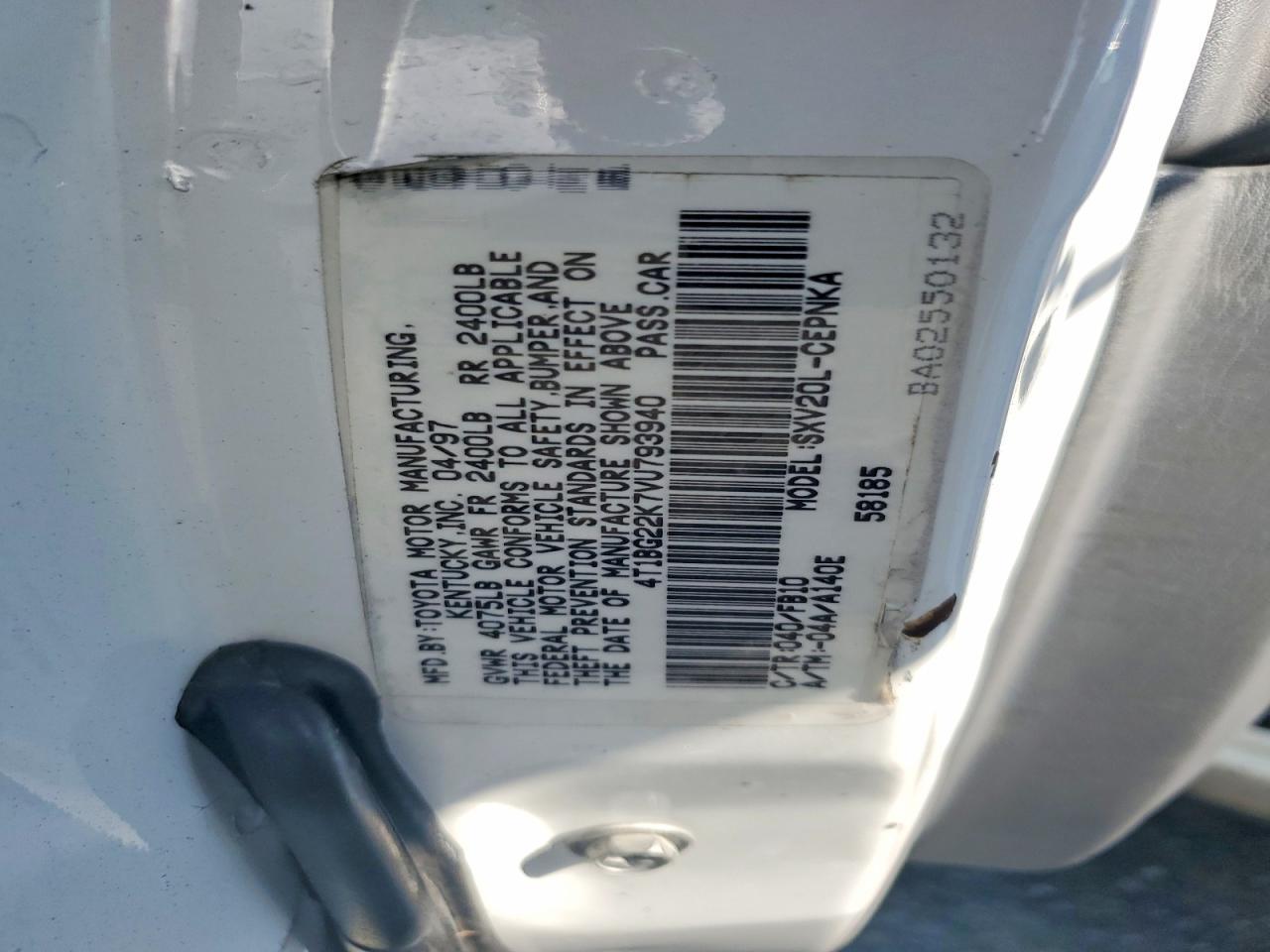 1997 Toyota Camry ce