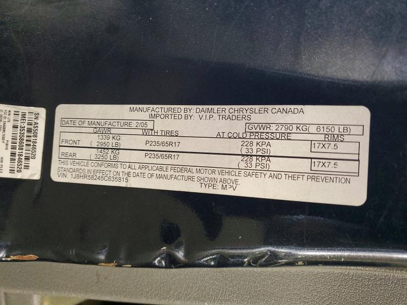 2005 Jeep Grand Cherokee Limited