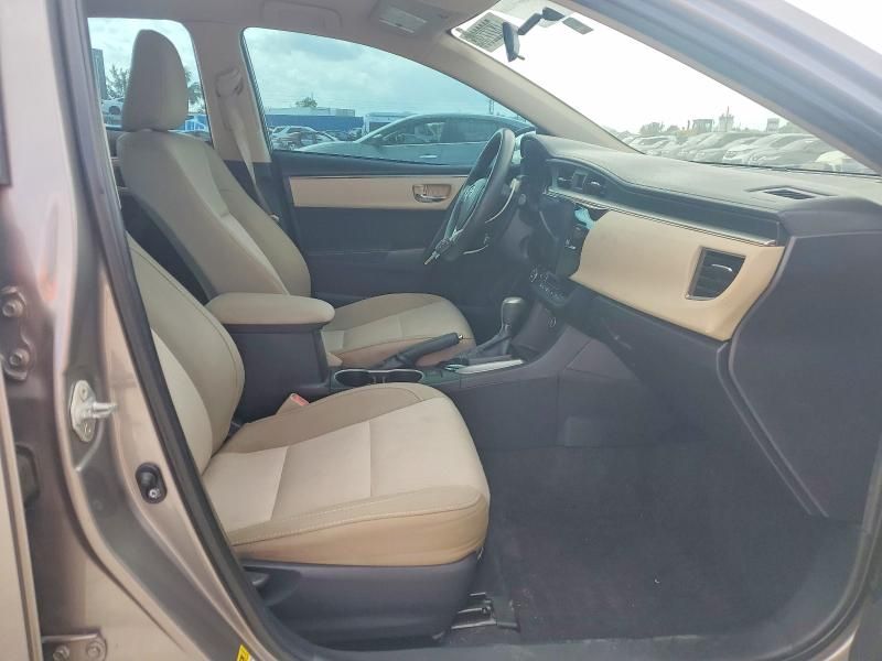 2015 Toyota Corolla le