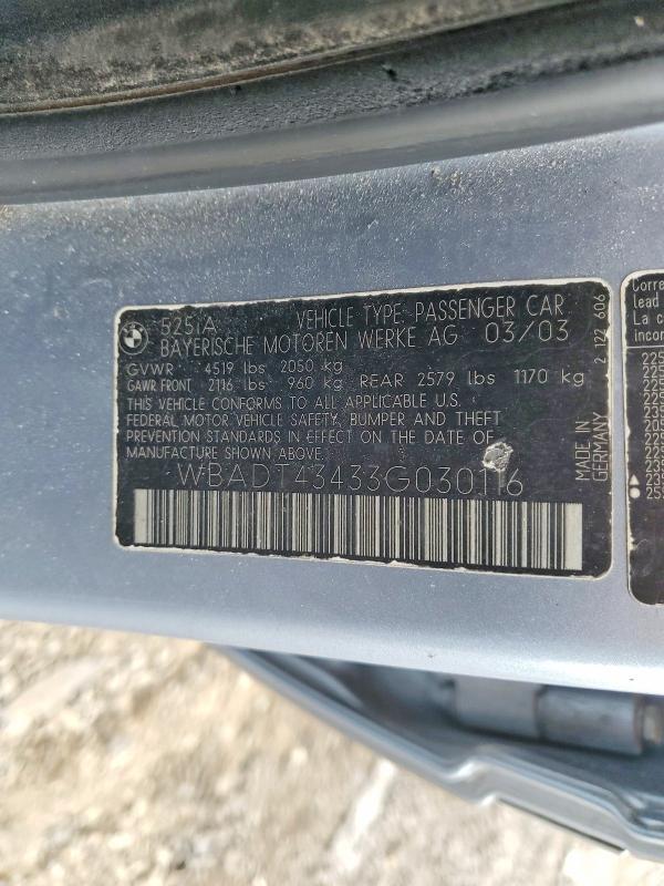 2003 BMW 525 i Automatic