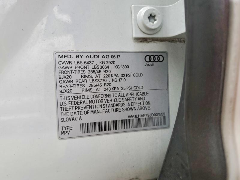 2018 Audi Q7 Premium Plus