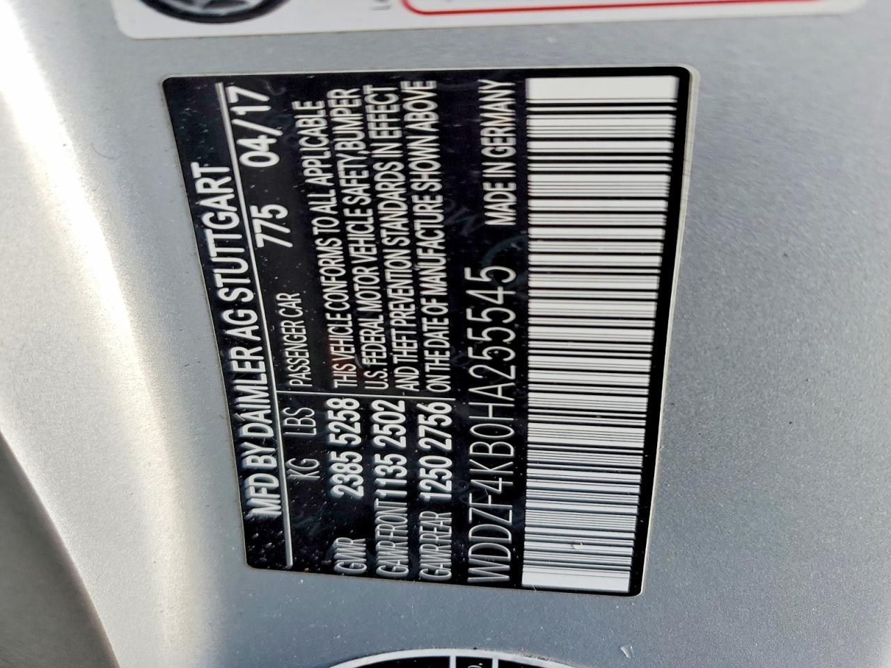 2017 Mercedes-Benz E 300 4matic
