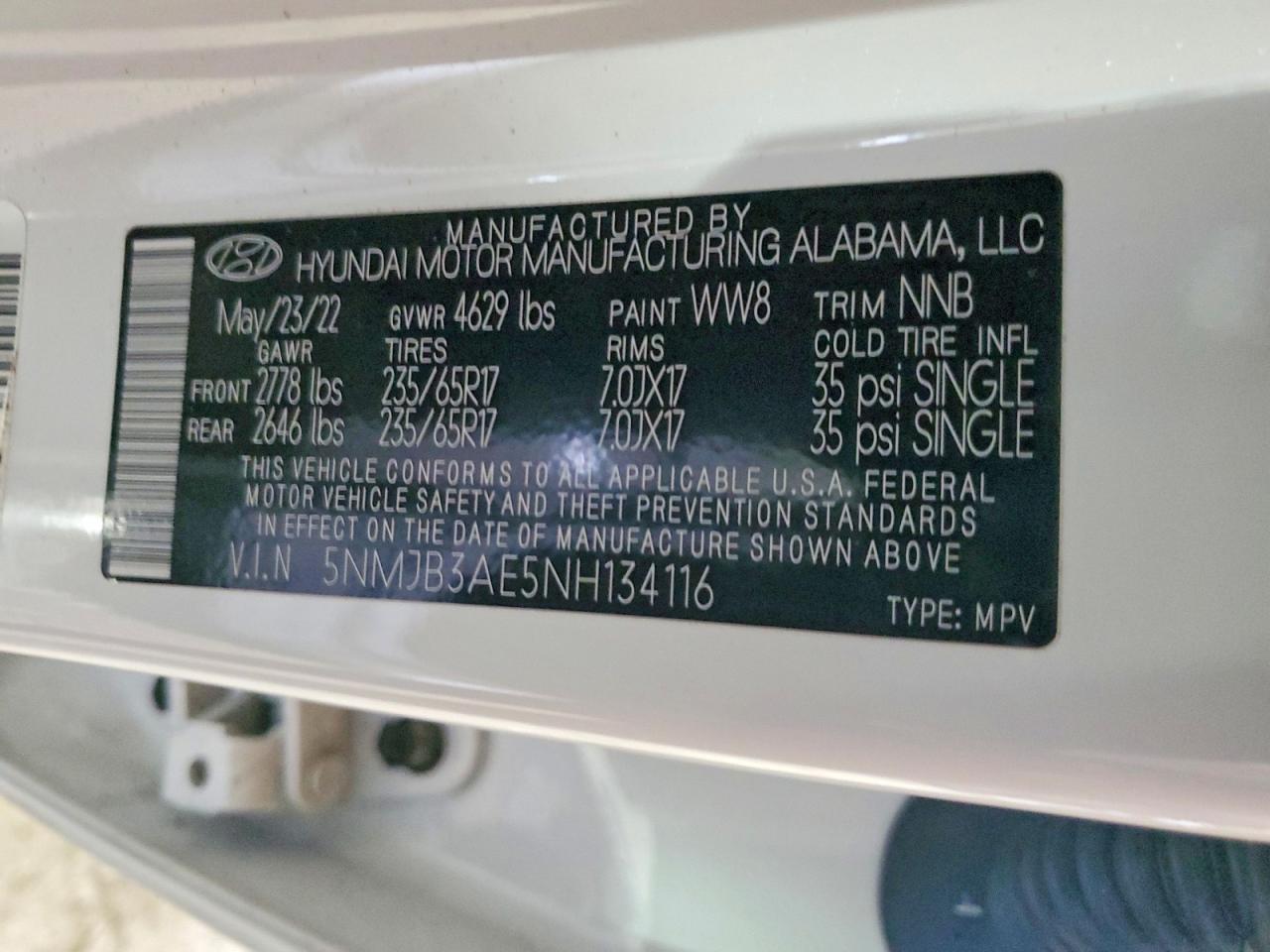 2022 Hyundai Tucson sel