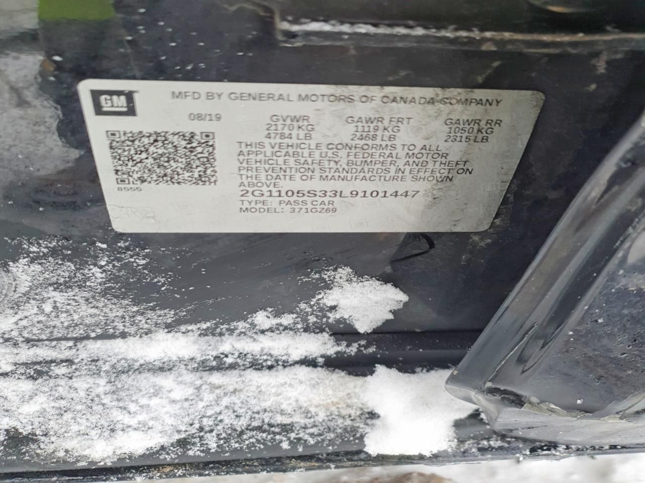 2020 Chevrolet Impala Premier