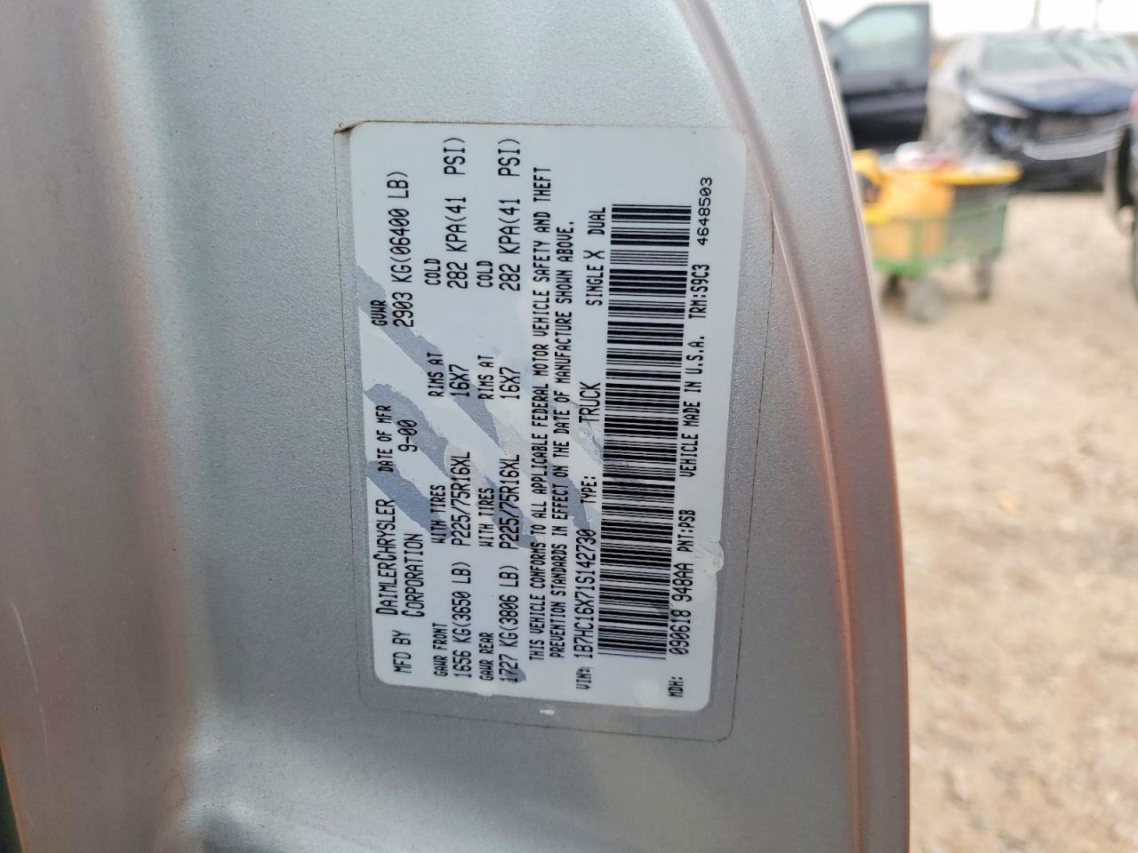 2001 Dodge RAM 1500