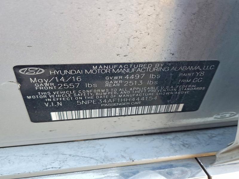 2017 Hyundai Sonata Sport