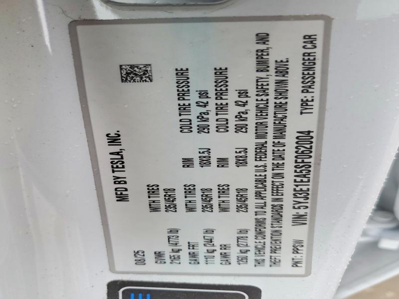 2025 Tesla Model 3