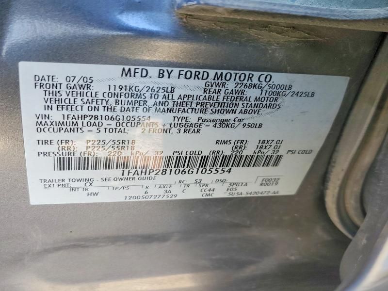 2006 Ford Five Hundred Limited