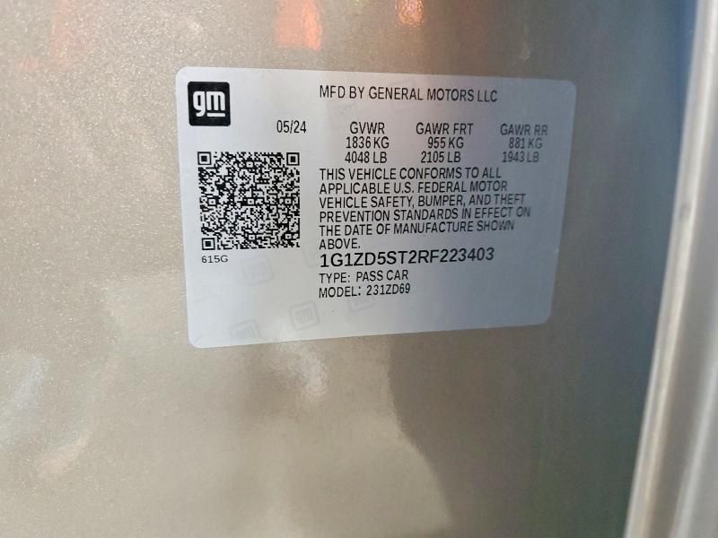 2024 Chevrolet Malibu lt