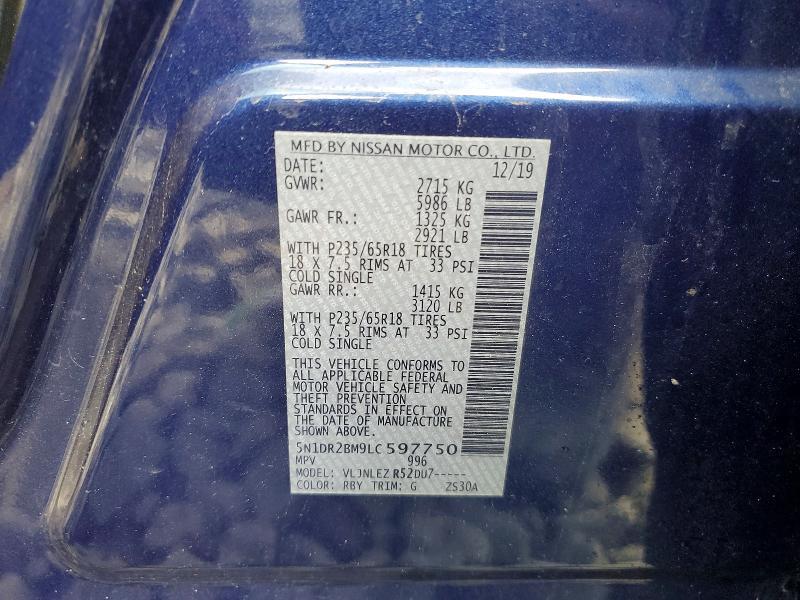 2020 Nissan Pathfinder sv
