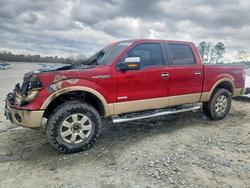 Salvage trucks for sale at Byron, GA auction: 2013 Ford F150 Supercrew