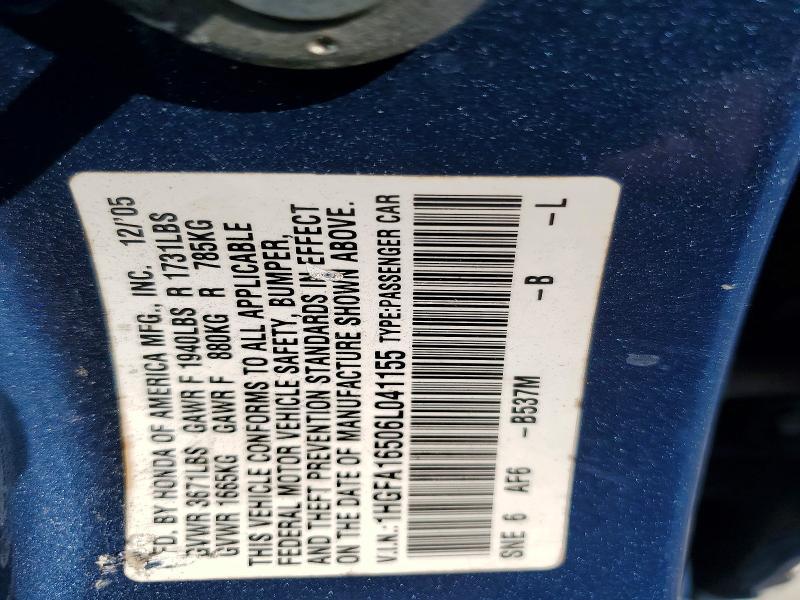 2006 Honda Civic lx
